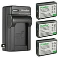 thumbnail image 1 of Kastar 3-Pack Battery and AC Wall Charger Replacement for Canon LP-E10 LPE10 Battery, Canon LC-E10 LC-E10N Charger, Canon EOS 3000D, EOS Kiss X50, EOS Kiss X70, EOS Kiss X80, EOS Kiss X90 DSLR Camera, 1 of 6
