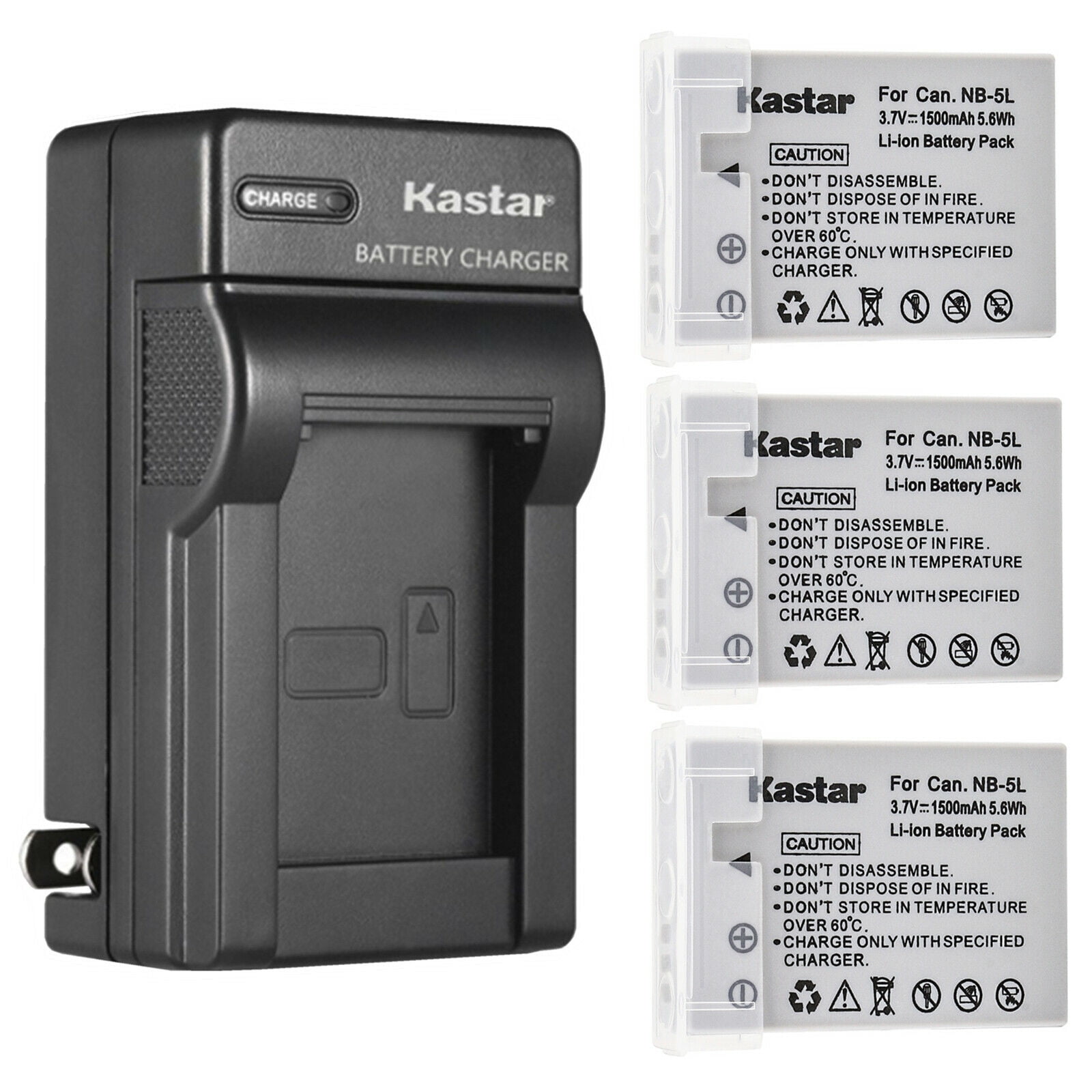 2x Akku + Ladegerät (Auto & Netz) Für Canon NB-5L – Kompatibel Mit Ixus, Powershot & Mehr