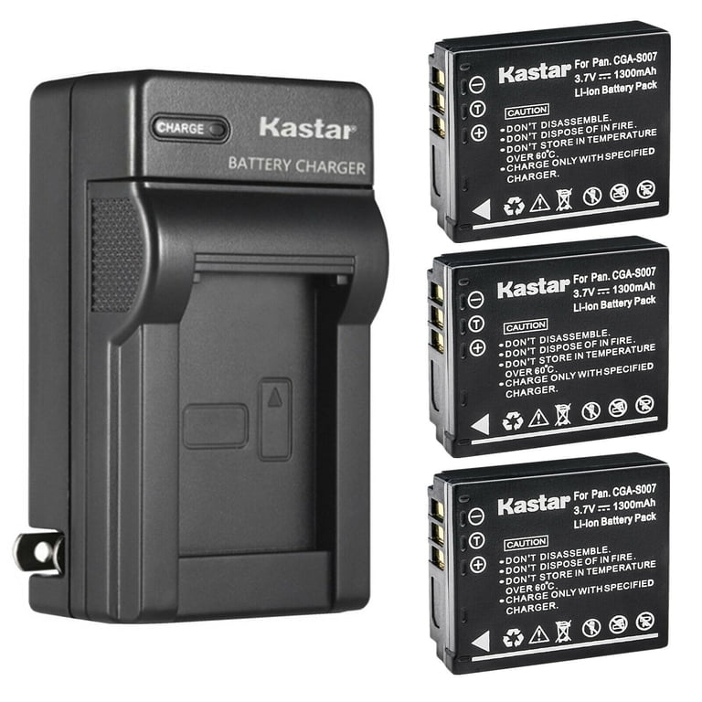 Kastar 3-Pack Battery and AC Wall Charger Replacement For Kastar 3-Pack Battery and AC Wall Charger Replacement For