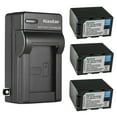 thumbnail image 1 of Kastar 3-Pack Battery and AC Wall Charger Replacement for JVC BN-VC264G BN-VC296G Battery, JVC AA-VC20 AA-VC20E AA-VC20U Battery Charger, JVC GY-HC500SPC Connected Cam 4K Handheld Camcorder, 1 of 6