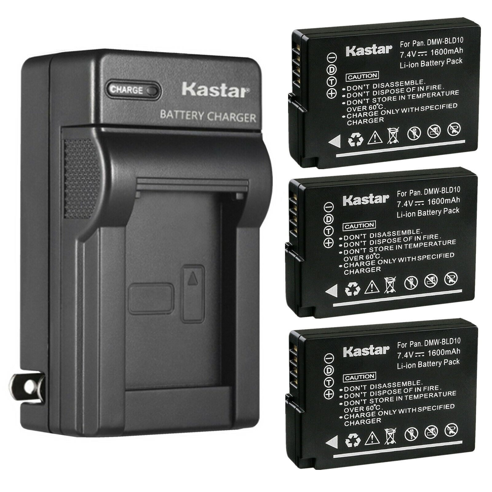 Batteria DMW-BLD10 Compatibile Per Panasonic Lumix DMC-GF2, G3, GX1 - Alta Capacità, Senza Effetto Memoria, Non Decodificata - 2