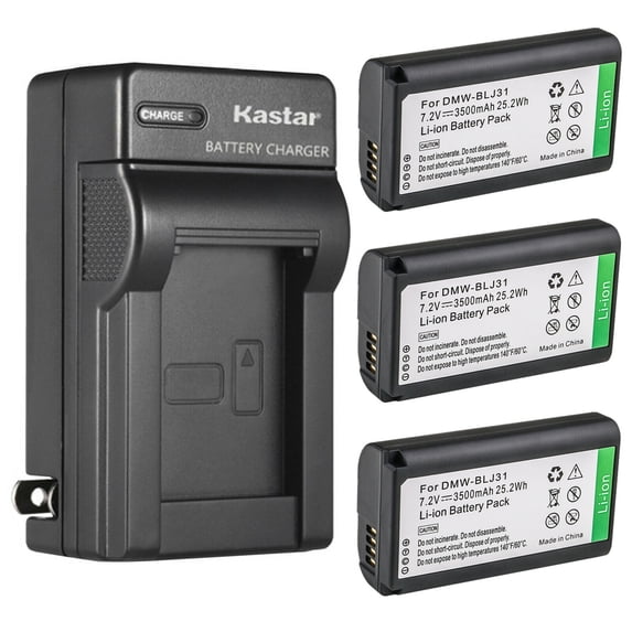 DuraPro Batería De Reputo Para Cámara, 3500mAh, DMW BLJ31, DMW, BLJ31