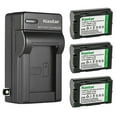 thumbnail image 1 of Kastar 3-Pack Battery and AC Wall Charger Replacement for Panasonic CGR-S602, CGR-S602A, CGR-S602A/1B, CGR-S602E/1B, CGR-S602SE, CGR-S603, CGR-S603A/1B, DMW-BL14 Battery, 1 of 5