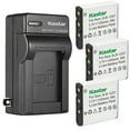 thumbnail image 1 of Kastar 3-Pack Battery and AC Wall Charger Replacement for Samsung SLB-1237 SLB1237 Battery, Samsung Digimax L55, Digimax L55W, Digimax L85 Digital Cameras, 1 of 6
