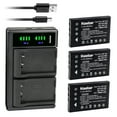 thumbnail image 1 of Kastar 3-Pack Battery and LTD2 USB Charger Replacement for NEC 0910052, NEC 0910092, NEC DT330, NEC DTL-12BT-1, NEC UX5000 DG-12e, NEC A50-012628-001, CS-NUX500CL, 1 of 6