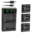 thumbnail image 1 of Kastar 3-Pack Battery and LTD2 USB Charger Replacement for Panasonic DMW-BCK7 DMW-BCK7E DMW-BCK7GK DMW-BCK7PP ACD-341, NCA-YN101F NCA-YN101G NCA-YN101H NCA-YN101J Battery DE-A92 DE-A91 DE-A91B Charger, 1 of 6