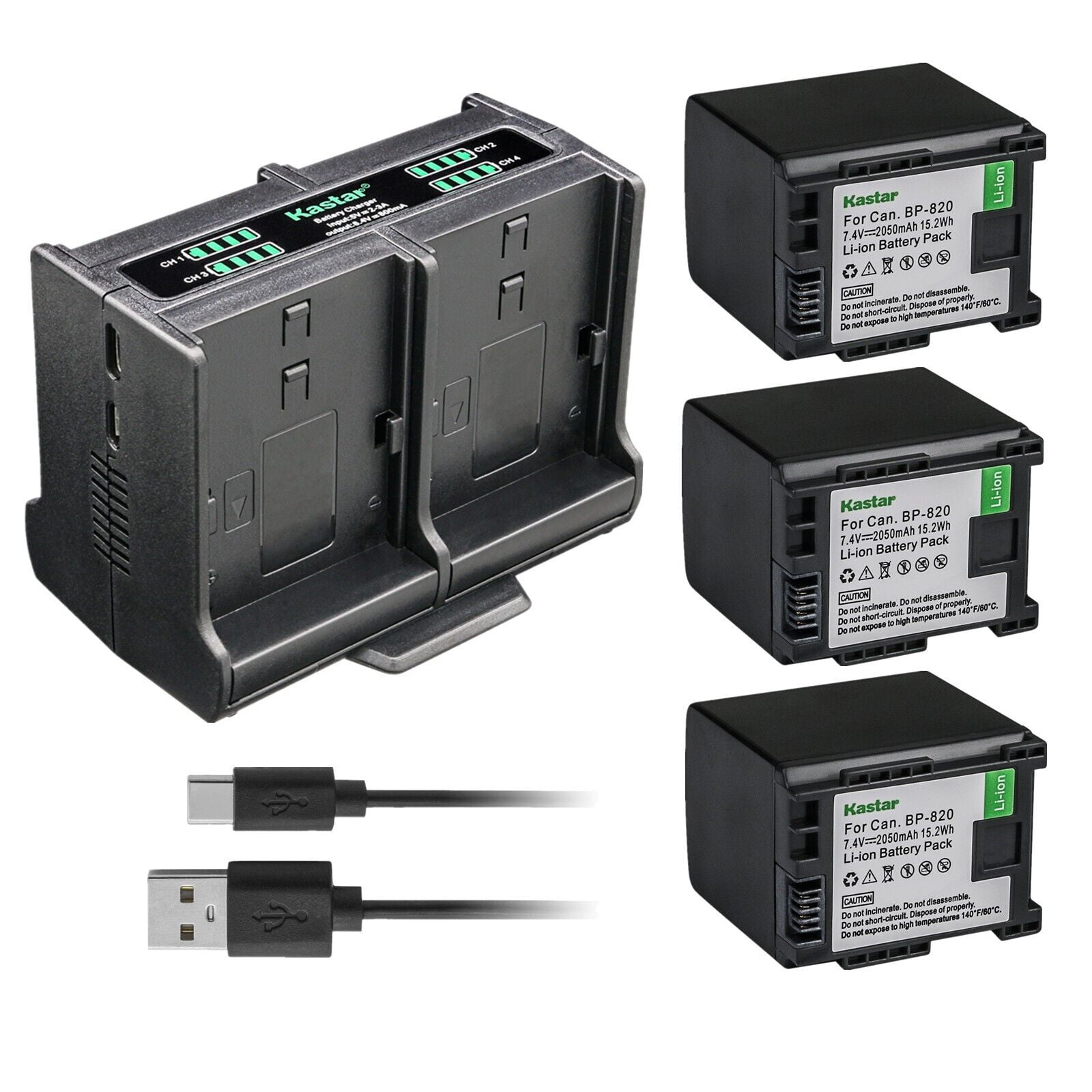 CA-570 Cargador Adaptador De CA Compatible Con Canon XA25, XA10, XA-20 - Foto 13