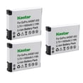 thumbnail image 1 of Kastar AHDBT-002 Battery (3-Pack) Replacement for GoPro AHDBT-001, AHDBT-002 Work with GoPro HD HERO1, HERO2, GoPro Original HD Hero Cameras, 1 of 3