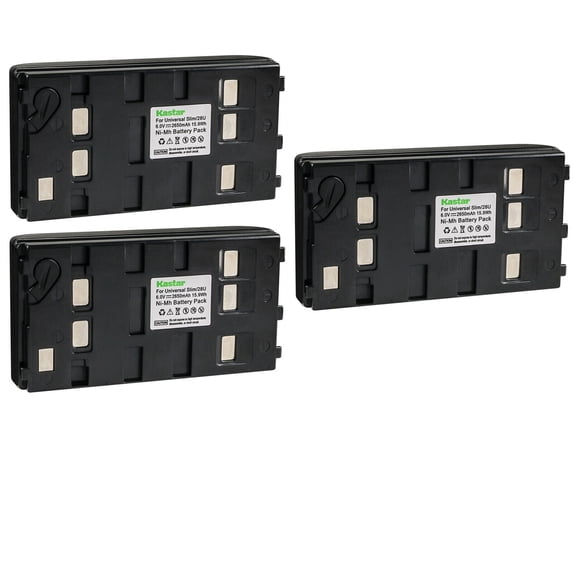 Kastar 3-Pack Battery Replacement for JVC GR-AX760U GR-AX761U GR-AX77U GR-AX7EG GR-AX80 GR-AX800 GR-AX800U GR-AX808U GR-AX810U GR-AX820U GR-AX820US GR-AX830U GR-AX84U GR-AX840U GR-AX841U GR-AX880