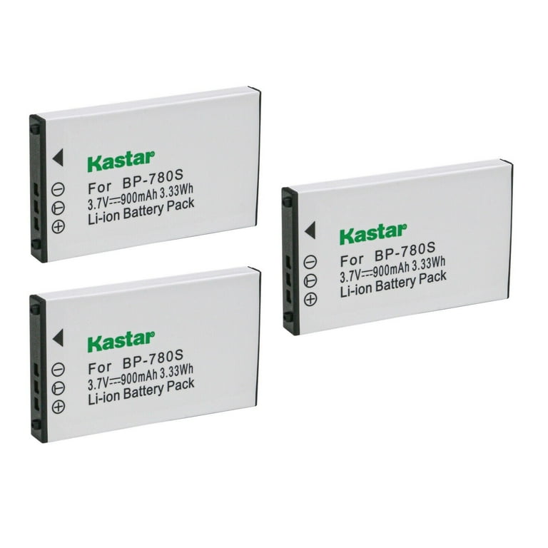 Kastar 3-Pack Battery Replacement for Kyocera BP-780S, Kyocera BP-780CS  Battery, Kyocera CONTAX SL300R, Kyocera CONTAX SL300RT, Kyocera Finecam  SL300R SL 300R, Kyocera Finecam SL400R SL 400R Camera - Walmart.com