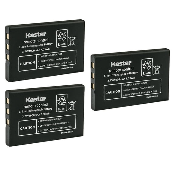 Kastar 3-Pack Battery Replacement for Listen LA-365 Battery, Listen iDSP RF Receiver, M1, Media Interface, Point M1 Microphone, LR-5200-072 Advanced Intelligent DSP RF Receiver