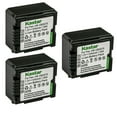 thumbnail image 1 of Kastar 3-Pack Battery Replacement for Panasonic HDC-SD700, HDC-SD707, HDC-SDT750, HDC-SDT750K, HDC-SX5, HDC-SX5EB-S, HDC-SX5EG-S, HDC-SX5GCS-S, HDC-SX5GK, HDC-TM10, HDC-TM10K, HDC-TM10S, HDC-TM15, 1 of 3