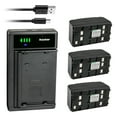 thumbnail image 1 of Kastar 3-Pack Battery and Smart USB Charger Replacement for JVC GR-AX30 GR-AX30U GR-AX300U GR-AX310 GR-AX310U GR-AX33 GR-AX33U GR-AX34U GR-AX35 GR-AX35U GR-AX350U GR-AX37 GR-AX37U GR-AX400 GR-AX400U, 1 of 4