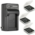thumbnail image 1 of Kastar 3-Pack CGA-S005 Battery and AC Wall Charger Replacement for Panasonic Lumix DMC- FX07, Lumix DMC- FX10, Lumix DMC- FX100, Lumix DMC- FX12, Lumix DMC- FX150, Lumix DMC- FX180, Lumix DMC- FX3, 1 of 5