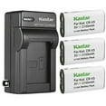 thumbnail image 1 of Kastar 3-Pack CR-V3 Battery and AC Wall Charger Replacement for Pentax Optio 540, Optio S30, Optio S40, Optio S60, K100D Digital SLR, K110D Digital SLR, Compatible with Ricoh Caplio RR330, 1 of 5