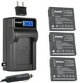thumbnail image 1 of Kastar 3-Pack DB-70 Battery and LCD AC Charger Compatible with Ricoh DB-70 Battery, Ricoh BJ-7 Charger, RICOH CX1, CX2, Caplio R6, Caplio R7, Caplio R8, Caplio R10 Cameras, 1 of 6