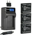 thumbnail image 1 of Kastar 3-Pack DMW-BCK7E Battery and LCD AC Charger Compatible with Panasonic Lumix DMC-FS28, Lumix DMC-FS35, Lumix DMC-FS37, Lumix DMC-FS40, Lumix DMC-FS45, Lumix DMC-FT20, Lumix DMC-FT25, 1 of 6