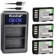 thumbnail image 1 of Kastar 3-Pack DMW-BLF19 Battery and LED2 USB Charger Compatible with Panasonic Lumix DMC-GH4, Lumix DMC-GH4A, Lumix DMC-GH4H, Lumix DMC-GH4KBODY, Lumix DC-GH5, Lumix DC-GH5S, Lumix DC-G9 Camera, 1 of 6