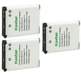 thumbnail image 1 of Kastar 3-Pack EN-EL19 Battery Replacement for Nikon Coolpix S100, White, 3 Per Pack, 1 of 3