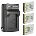 thumbnail image 1 of Kastar 3-Pack K7001 Battery and AC Wall Charger Replacement for BenQ D-Li213 Battery, Benq DC E1050, DC E1050T, DC E1220, DC E1220T, L1050 Camera, 1 of 5