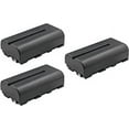 thumbnail image 1 of Kastar 3-Pack NP-F550 / NP-F570 Li-ion Battery 7.4V 2900mAh Replacement for FEELWORLD FW759 7 INCH SLIM, FW760 7" IPS 4K HDMI Full HD, FW1018V1 10.1" IPS 1920X1200 HDMI DSLR On-Camera Field Monitor, 1 of 3