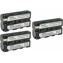 Kastar 3-Pack NP-F570 Battery 7.4V 2900mAh Replacement for Sony CCD-TRV4 CCD-TRV41 CCD-TRV43 CCD-TRV45 CCD-TRV46 CCD-TRV47 CCD-TRV48 CCD-TRV49 CCD-TRV51 CCD-TRV510 CCD-TRV517 CCD-TRV54 Camera