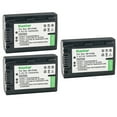 thumbnail image 1 of Kastar 3-Pack NP-FH50 Battery 7.4V 1200mAh Replacement for Sony HDR-SR50, HDR-SR56, HDR-SR60, HDR-SR62, HDR-SR67, HDR-SR7, HDR-SR70, HDR-SR8, HDR-SR80, HDR-SR82, HDR-SR87, HDR-SR90, HDR-TG1 Camera, 1 of 3