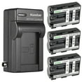 thumbnail image 1 of Kastar 3-Pack NP-FM500HN Battery and AC Wall Charger Replacement for Sony Alpha α99II, a99 II, SLT-A99 II, a99II, a99V, ILCA-99M2, CLM-V55, CLM-FHD5, α700 α850 α900 α57 α58 α65 α68 α77 Camera, 1 of 6