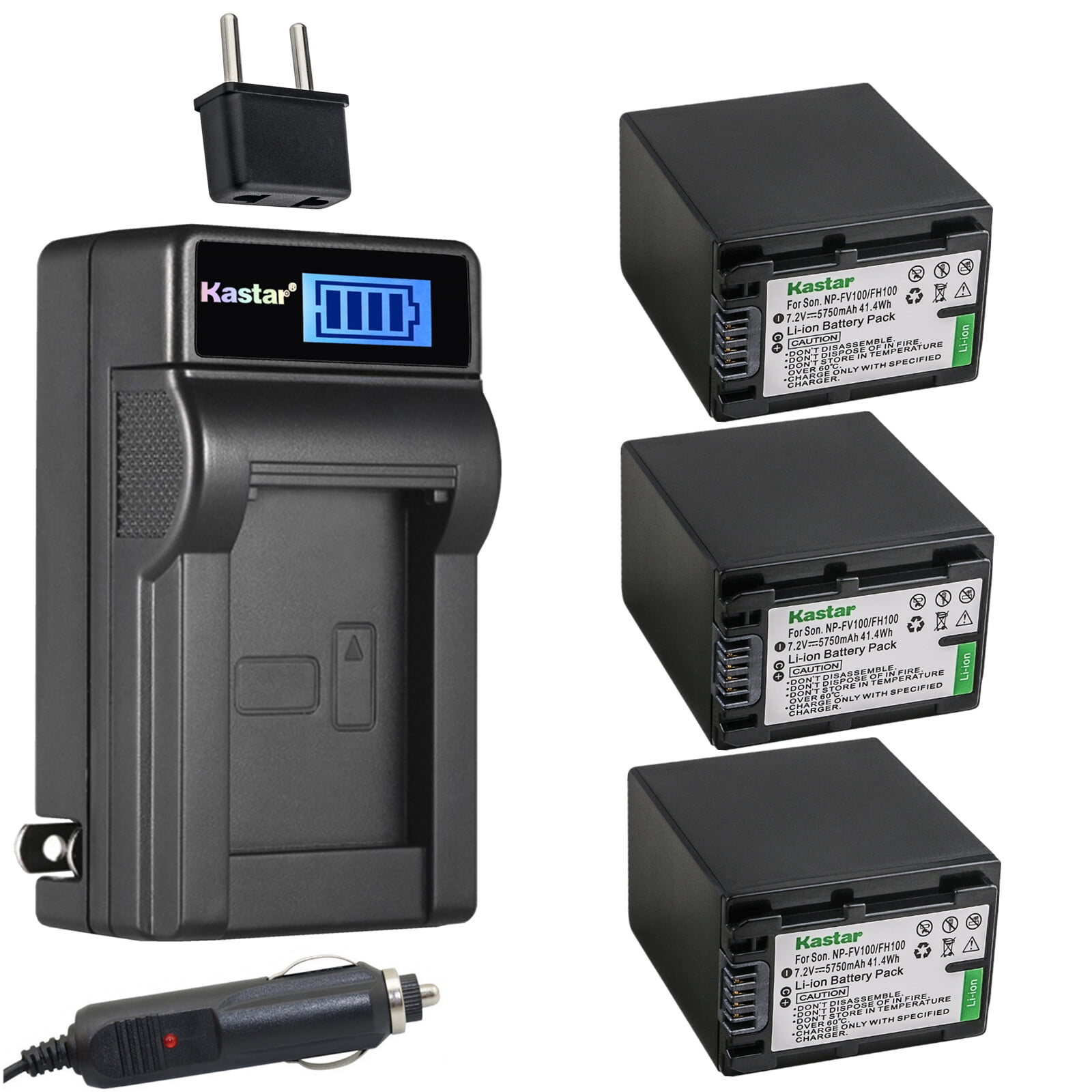 Batteria T6 Power per SONY HDR-CX210E, Li-Ion, 6,8 V, 1030 Batteria T6 Power per SONY HDR-CX210E, Li-Ion, 6,8 V, 1030