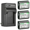 thumbnail image 1 of Kastar 3-Pack NP-FW50 Battery and AC Wall Charger Replacement for Sony alpha 7 II, α7 II, a7 II, ILCE-7R, alpha 7R, α7R, a7R, ILCE-7RM2, alpha 7R II, α7RII, a7R II, ILCE-7S, alpha 7S, α7S, A7s Camera, 1 of 6