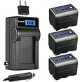 thumbnail image 1 of Kastar 3-Pack NP-QM71D Battery and LCD AC Charger Compatible with Sony CCD-PC8, CCD-PC9, CCD-PC100, CCD-PC101, CCD-PC103, CCD-PC104, CCD-PC105, CCD-PC110, CCD-PC115, CCD-PC120, CCD-PC330, 1 of 6