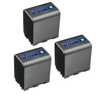 Kastar 3-Pack NP-QM91D Battery 7.4V 5500mAh Replacement for Sony DSR-PDX10 CCD-TRV128 CCD-TRV138 CCD-TRV150 CCD-TRV208 CCD-TRV218 CCD-TRV228 CCD-TRV250 CCD-TRV308 CCD-TRV318 CCD-TRV328 Camcorder