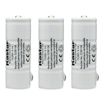 Kastar 3-Pack Ni-CD Battery 3.5V 750mAh Replacement for Welch Allyn Power Handles 18100 18200, 20000 21700, 71000 71003 71010 71015 71020 71022 71050 71051 71054 71055 71110 71150 71610 71670