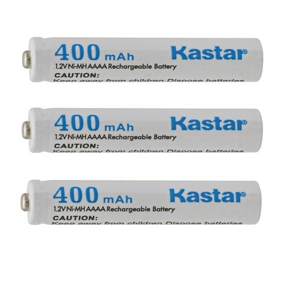 Kastar 3-Pack Ni-MH Battery 1.2V 400mAh Replacement for Active Stylus Pen, Surface Pen Battery, Surface Pro 3/4 Pen, Digital Pen MS (Microsoft) Surface Pen, Dell Digital Stylus, Bamboo Ink Pen Battery
