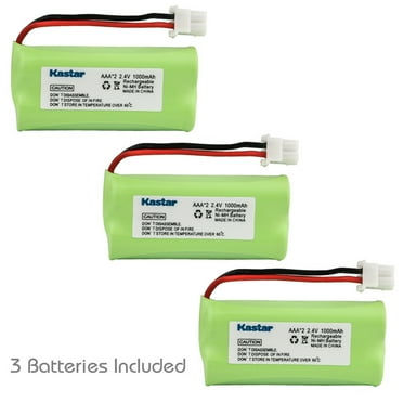 Kastar 3-Pack Ni-MH Battery 2.4V Replacement for BT162342 BT-162342 BT1623421 BT-1623421 BT166342 BT-166342 BT262342 BT-262342 BT266342 BT-266342 BT183342 BT-183342 BT283342 BT-283342 2SN-AAA40H-S-X2