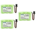 thumbnail image 1 of Kastar 3 Pcs 3.6V 800mAh NiMH Battery Replacement for Lenmar CBC316 CBC-316 GP30AAK3BMS, Nomad 24027X 4068 4905 4935 4952, Northwestern Bell3200 38100 382001, Southwestern RC-003029 RC004362 RC-004362, 1 of 3