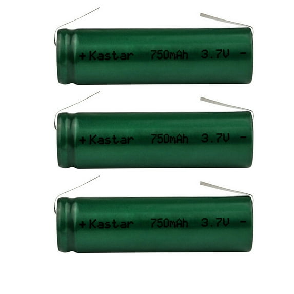 Kastar 3 Pcs Li-ion Battery Replacement for Sonicare Electronic Brush US145OO, SE VS145OOOV, K V112MSF17Z, SE US145OOGR, US145OOV, AA 145OO, Li-Mn, Li-Manga, IMR145OO, PHILIP 036-11290