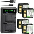 thumbnail image 1 of Kastar 4-Pack BN-VF707 Battery and LTD2 USB Charger Replacement for JVC GZ-MG30U GZ-MG30US GZ-MG31 GZ-MG31AC GZ-MG31U GZ-MG31US GZ-MG33 GZ-MG33EG GZ-MG37 GZ-MG37AA GZ-MG37AG GZ-MG37AH GZ-MG37AS, 1 of 6