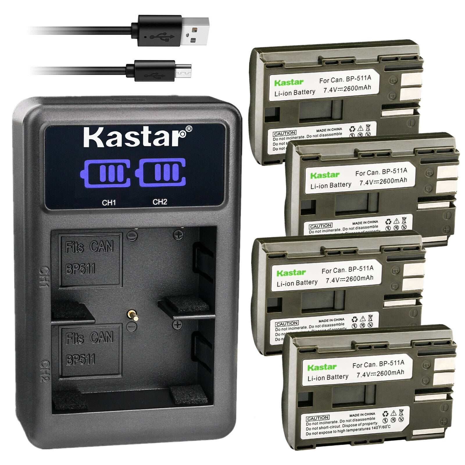 vhbw batteria compatibile con Canon FV30, FV400, FV20, FV200, FV-100, FV2, FV300 Kit, FV300, FV10 videocamera camcorder (2800mAh, 7,2V, Li-Ion