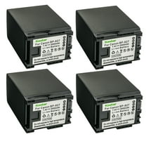 Kastar 4-Pack BP-827 Battery 7.4V 3000mAh Replacement for Canon Vixia FS10, Vixia FS100, Vixia FS11, VIXIA HG20, VIXIA HG21, VIXIA HF G10 HFG10, VIXIA HF G20 HFG20, VIXIA HF G30 HFG30 Camcorder