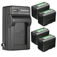 thumbnail image 1 of Kastar 4-Pack BP-950GEXP Type-C Battery 7.4V 7000mAh and AC Wall Charger Compatible with RED KOMODO 6K Digital Cinema Camera, RED Digital Cinema KOMODO 6K Camera, 1 of 7