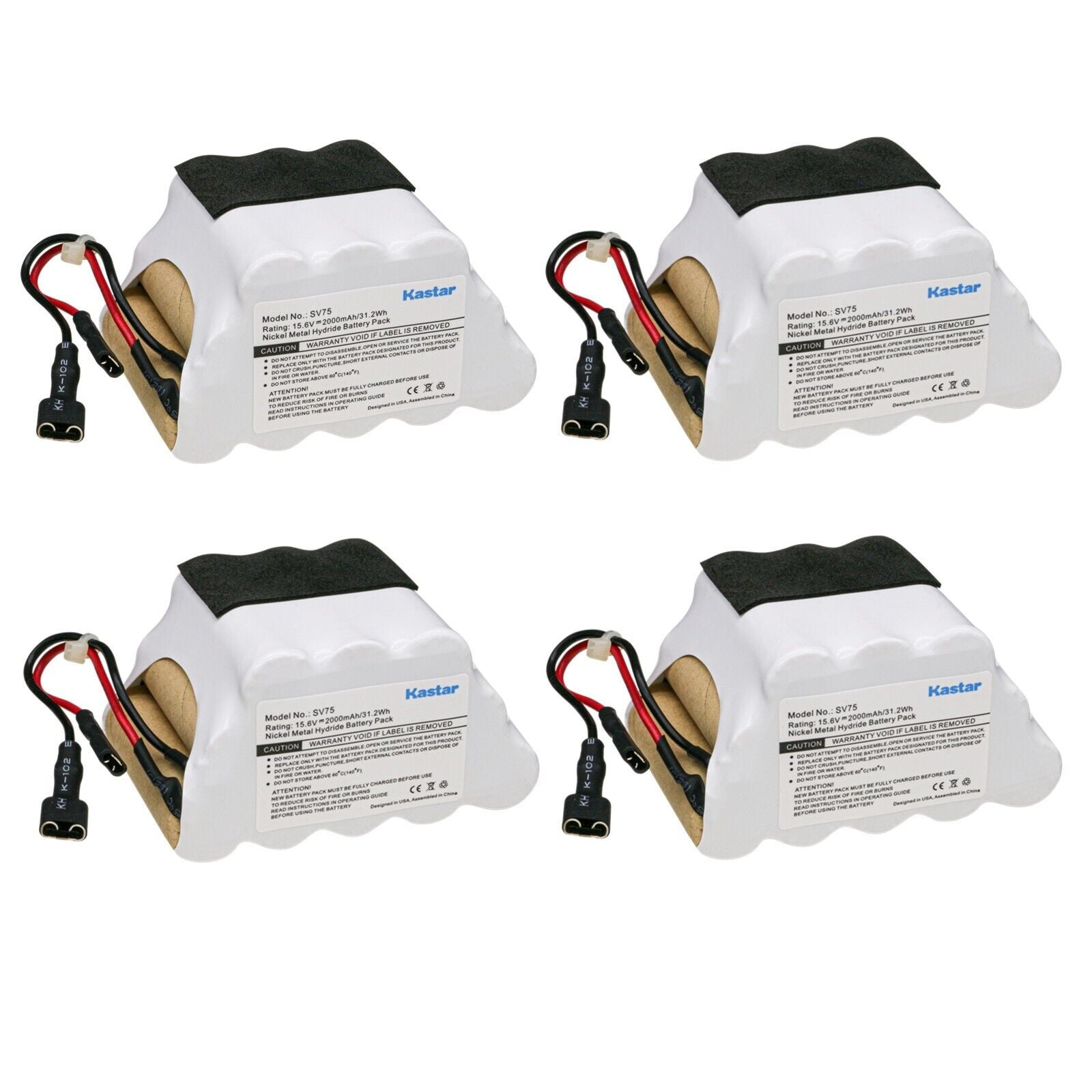 Kastar Battery 15.6V 2000mAh Replacement, Compatible with Shark N