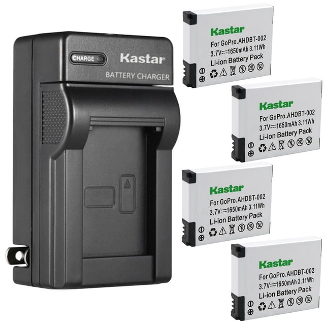 Kastar 4-Pack Charger - Tripod sets for photography retail - Walmart ...