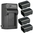 thumbnail image 1 of Kastar 4-Pack Battery and AC Wall Charger Replacement for JVC BN-VG108USM BN-VG114 BN-VG114AC BN-VG114E BN-VG114EU BN-VG114U BN-VG114US BN-VG114USM BN-VG121 BN-VG121AC BN-VG121E BN-VG121EU BN-VG121U, 1 of 5