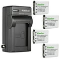 thumbnail image 1 of Kastar 4-Pack Battery and AC Wall Charger Replacement for Olympus Li-40B Li-42B Battery, Olympus FE-5030 FE-5035 FE-5050 FE-5500 IR-300 LS-20 LS-20M MJU-1060 MJU-5000 MJU-7050 SP-700 Digital Cameras, 1 of 5