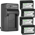 thumbnail image 1 of Kastar 4-Pack Battery + AC Wall Charger Replacement for Panasonic VW-VBK180 VW-VBK360 VW-VBL180 VW-VBL180PPK VW-VBL090 VW-VBL090PPK VWVBK180 VWVBK360 VWVBL180 VWVBL180PPK VWVBL090 VWVBL090PPK Battery, 1 of 5