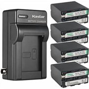 Kastar 2-Pack Battery And LTD2 USB Charger Compatible With Blackmagic Pocket Cinema Camera 4k 6k Z Cam E2c Professional 4k Cinema Camera