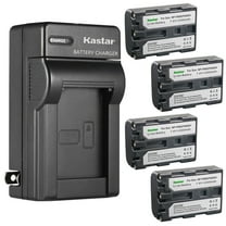 Kastar 4-Pack Battery and AC Wall Charger Replacement for Sony DCR-TRV11, DCR-TRV12, DCR-TRV14, DCR-TRV15, DCR-TRV16, DCR-TRV17, DCR-TRV18, DCR-TRV19, DCR-TRV20, DCR-TRV22, DCR-TRV23, DCR-TRV24