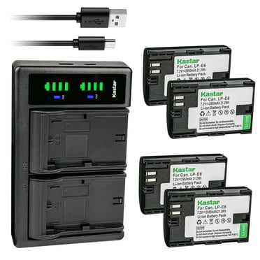 Kastar LTD2 Battery Charger Kit For Blackmagic Pocket Cinema Camera 6K Pro – Includes 2x NP-F570 3500mAh Batteries