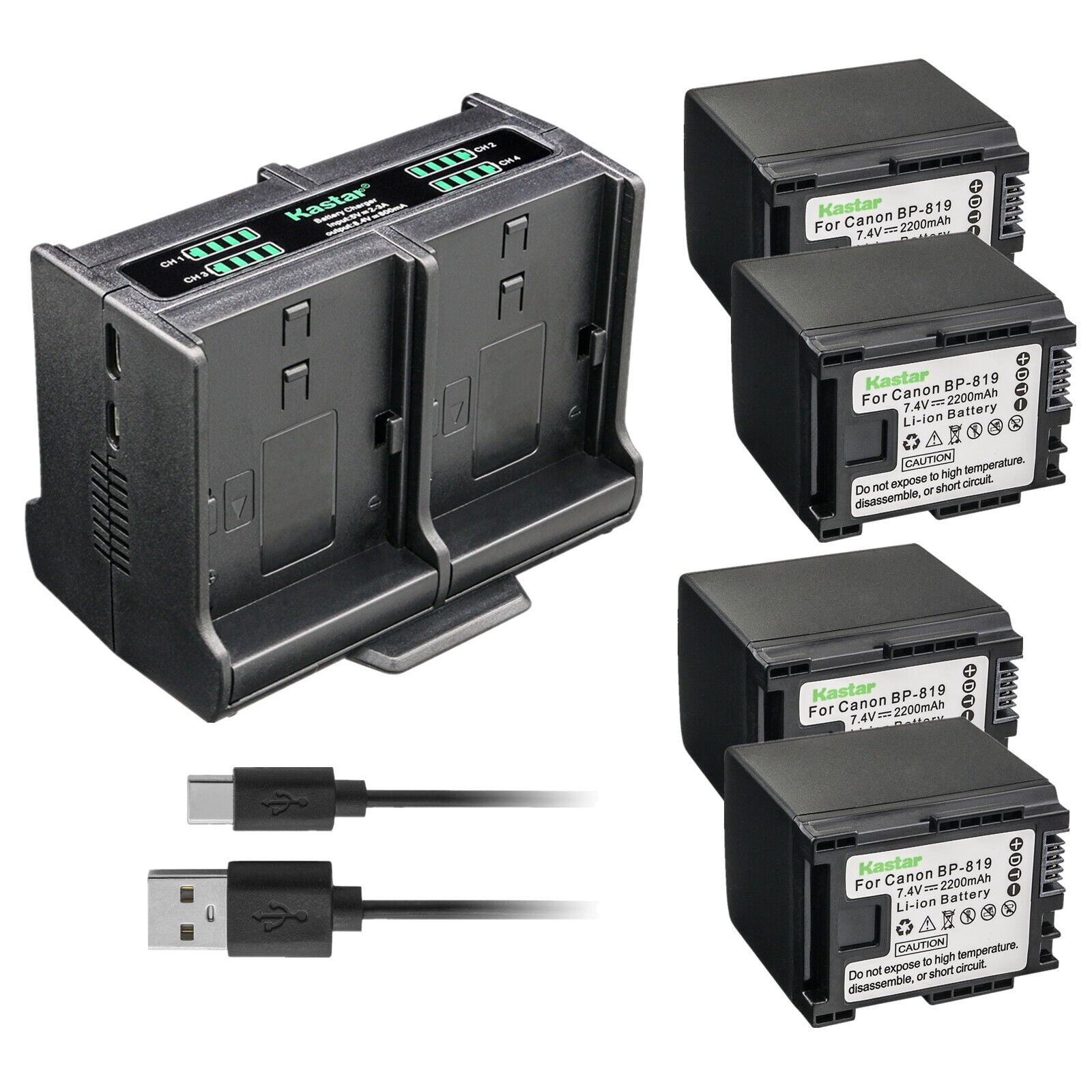 Alimentatore AC HQRP Per Canon VIXIA HF S200, S21, S20, S11